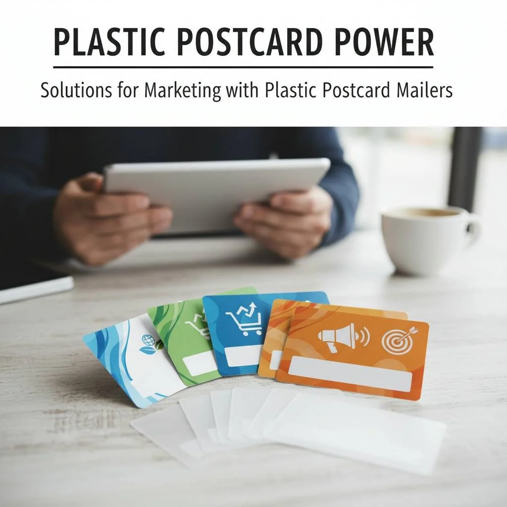 Solutions for Marketing with Plastic Postcard Mailers